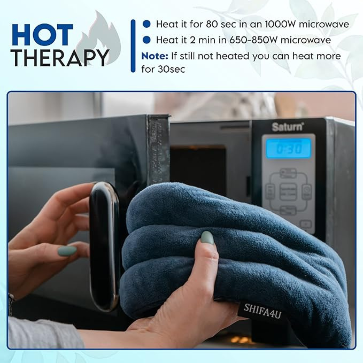 Wheat Bags microwavable Neck and Shoulder | Reusable Microwave Heat Pads