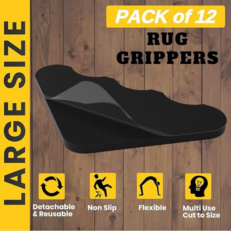Rug Grippers for Laminate Floor | Non Slip Carpet Grips
