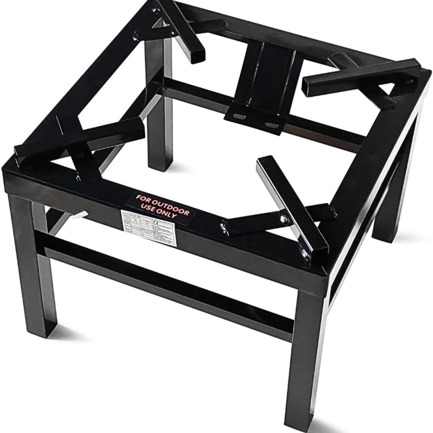 Outdoor LPG Black Cooker (Triple Key) | Cast Iron Steel Catering Stove