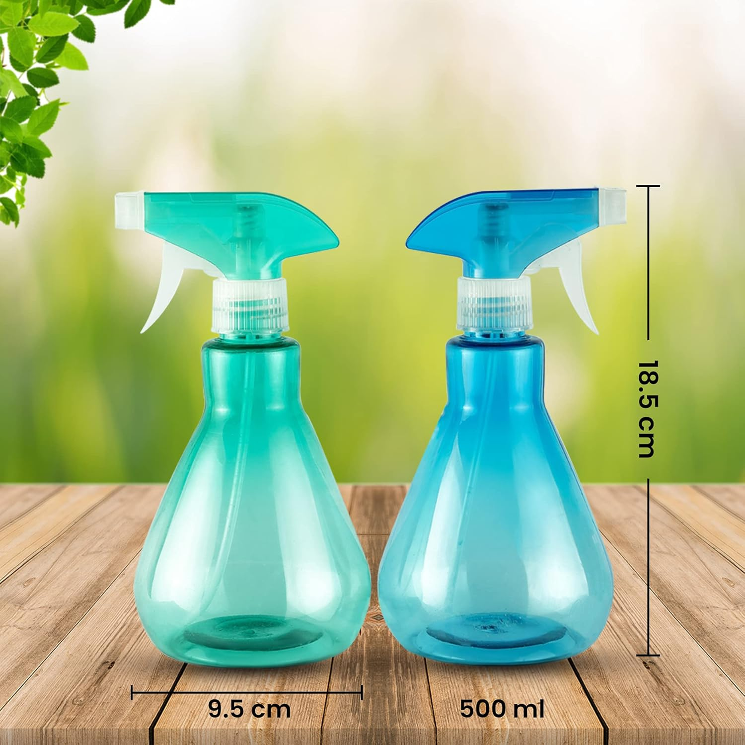 Kmoxi Spray Bottles 2 pcs for Cleaning | empty mist spray bottle Gardening