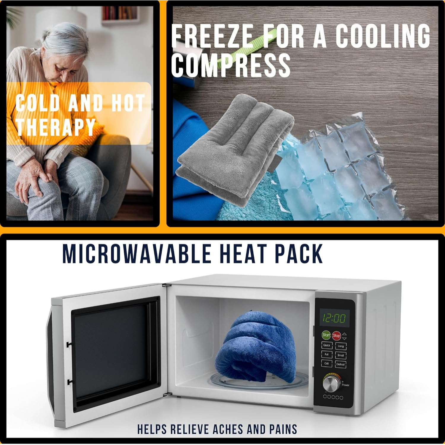 Heat Pads for Neck and Shoulder Pain Relief | Pain Relief in Muscles, Joints, Back and Cramps
