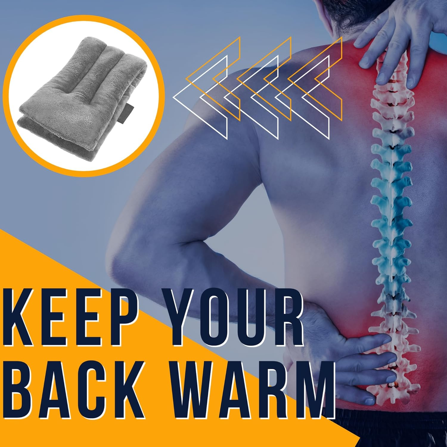 Heat Pads for Neck and Shoulder Pain Relief | Pain Relief in Muscles, Joints, Back and Cramps