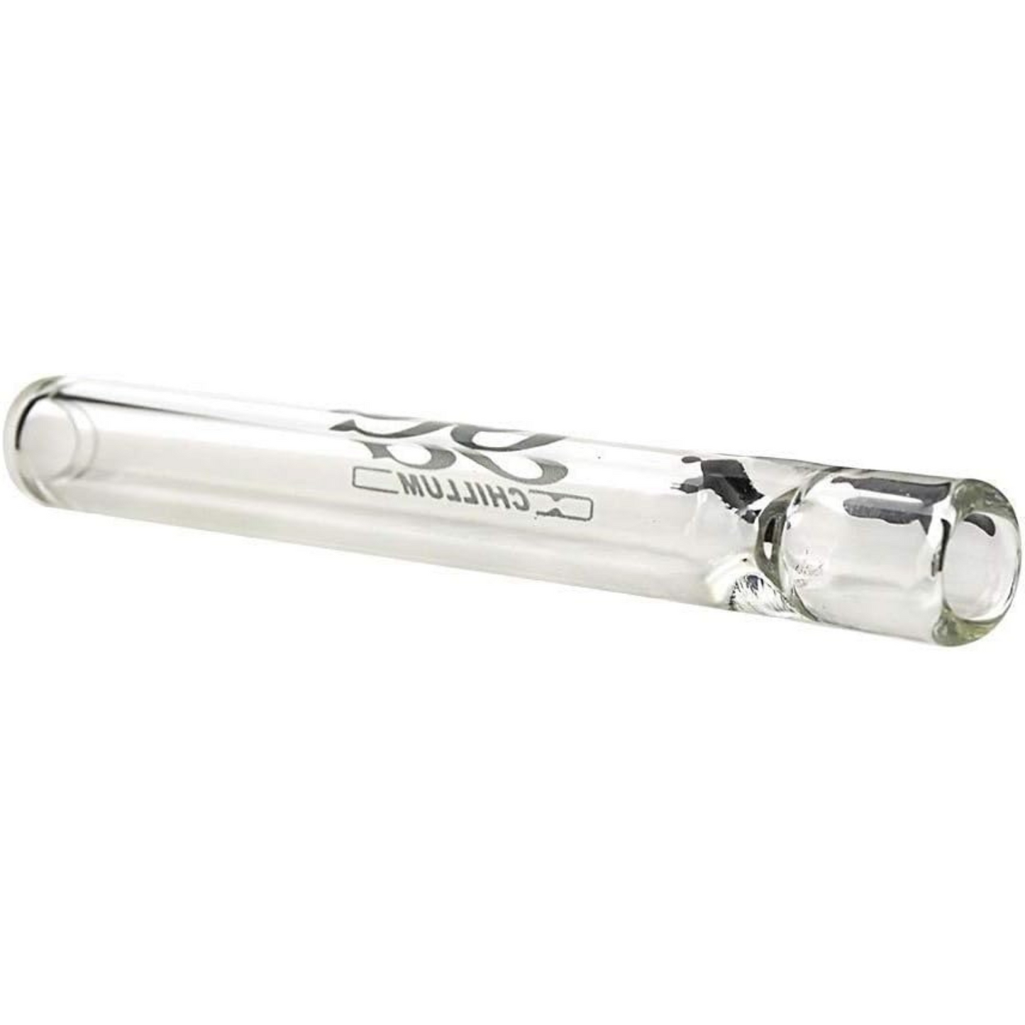 OG Chillum Smoking Glass Pipe, One Hitter for Tobacco/Herb Clear Reusable