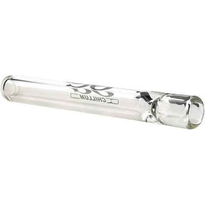 OG Chillum Smoking Glass Pipe, One Hitter for Tobacco/Herb Clear Reusable